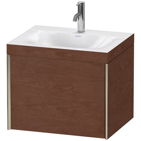 Xviu C-Bonded Wall-Mounted Vanity American Walnut